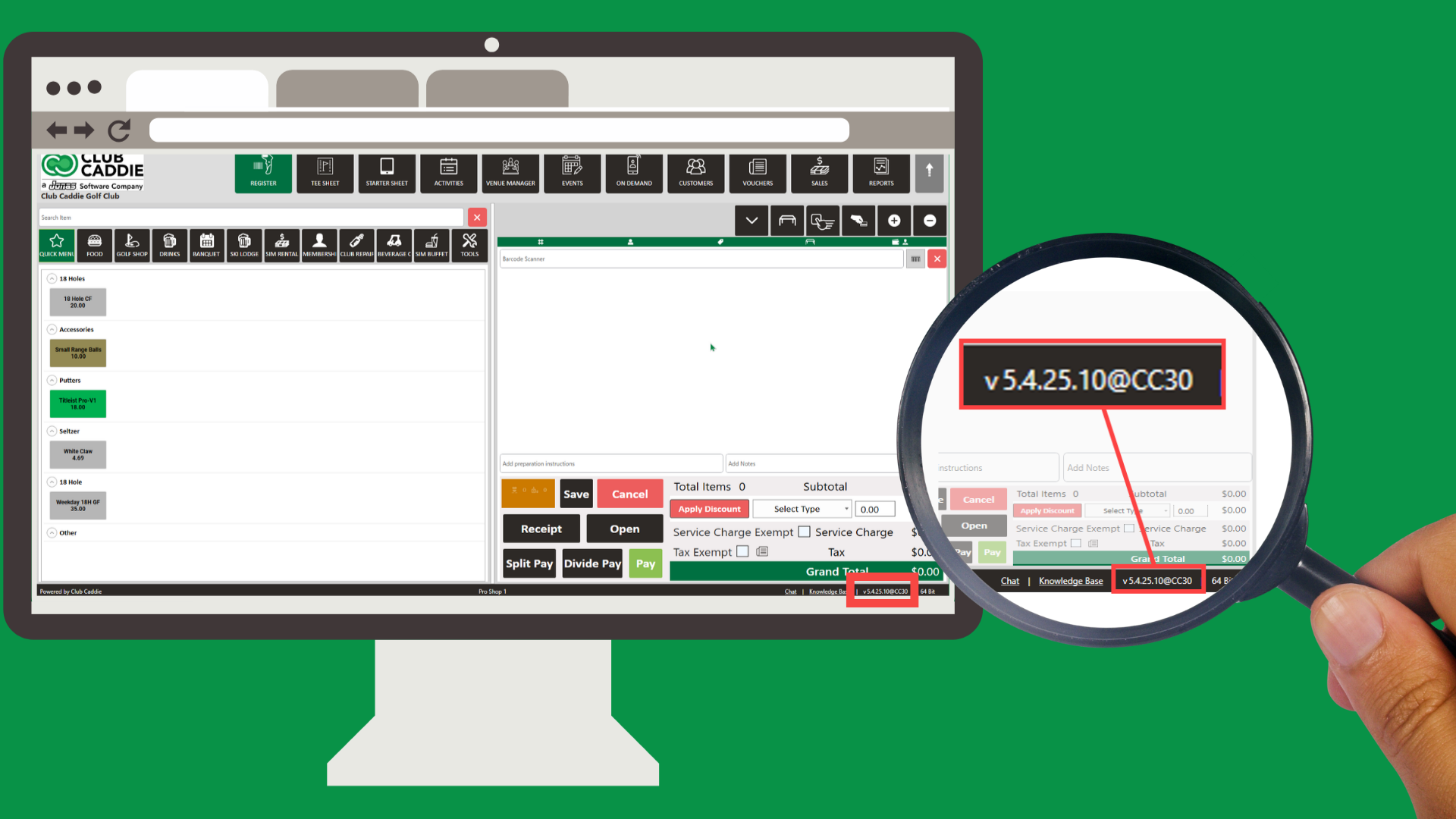 How to find Version and Course-1